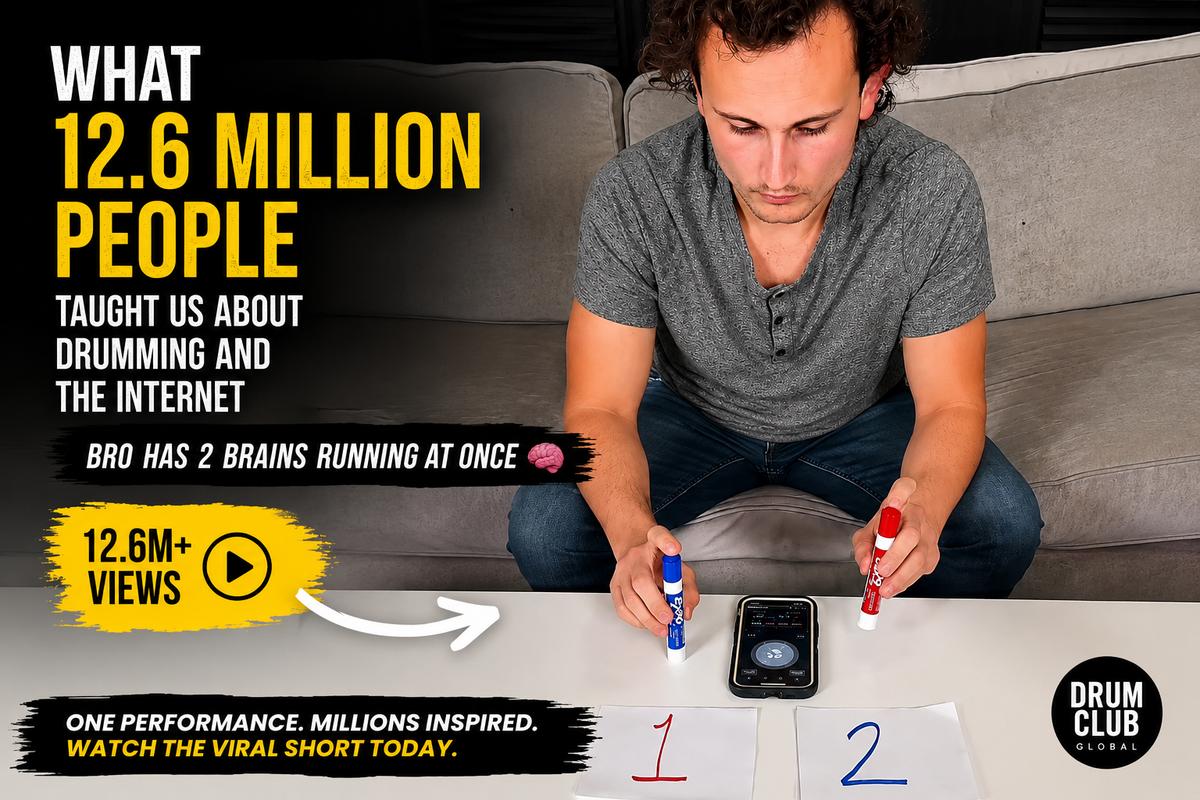 What 12.6 Million Views Taught Us About the Internet, Music, and Why Great Drumming Still Matters