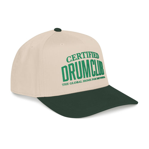 Certified Drum Club Member FOURFOUR Snapback — Dark Green