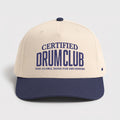 Certified Drum Club Member FOURFOUR Snapback — Blue