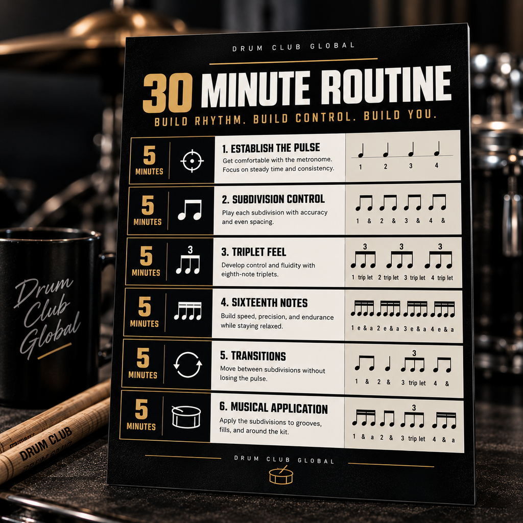 Rhythm & Subdivision: A Quick Guide for Drummers