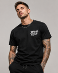 DRUM CLUB Global Black Tee